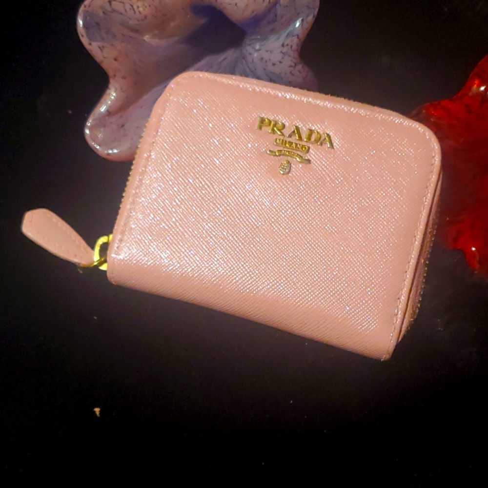 Prada Saffiano Leather Card Holder - Picture 13 of 14